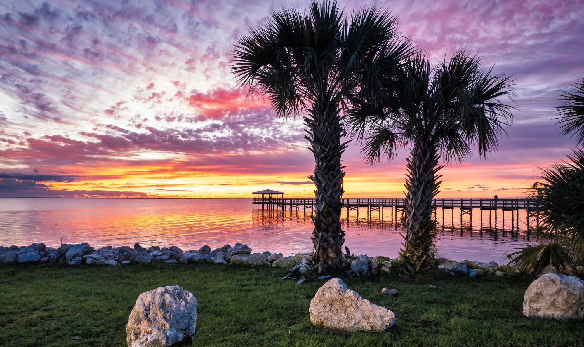 Colorful sunrise Titusville