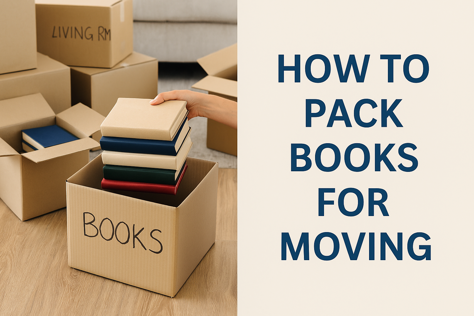 How to Pack Books for Moving Without Damaging Them