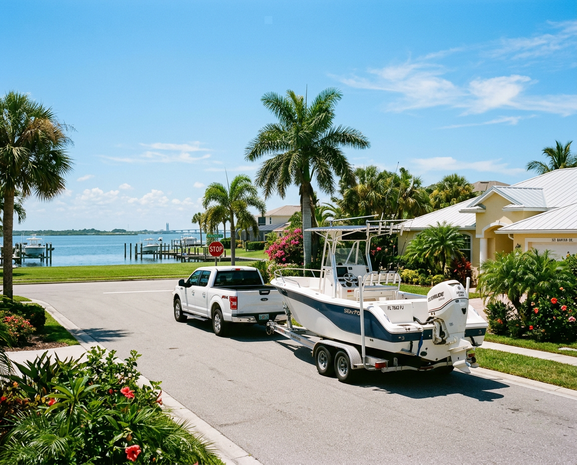 Tips for Moving a Boat or Watercraft on the Space Coast